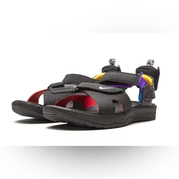 Nike ACG Air Deschutz "Be True" Sandals CU9189 900 Mens Size 8 Multicolor Straps - Picture 2 of 11